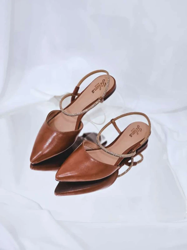 Sapatilha Glamour - Caramelo